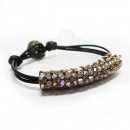 Mini Bedazzled Leather Purple Haze
